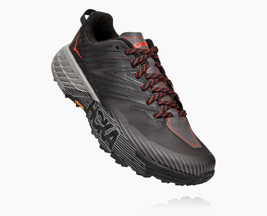 Hoka One One Spor Ayakkabı Erkek Siyah - Speedgoat 4 - KN4230679